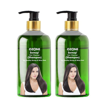 Ozone Semop Hair Cleanser Shampoo for Healthy, Strong & Shiny Hair - 300ml (Pack of 2)